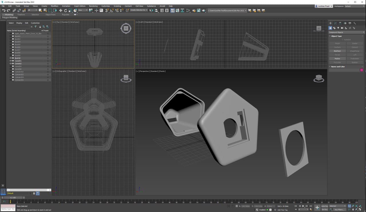 Eli modelled in Blender